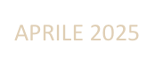 APRILE 2025